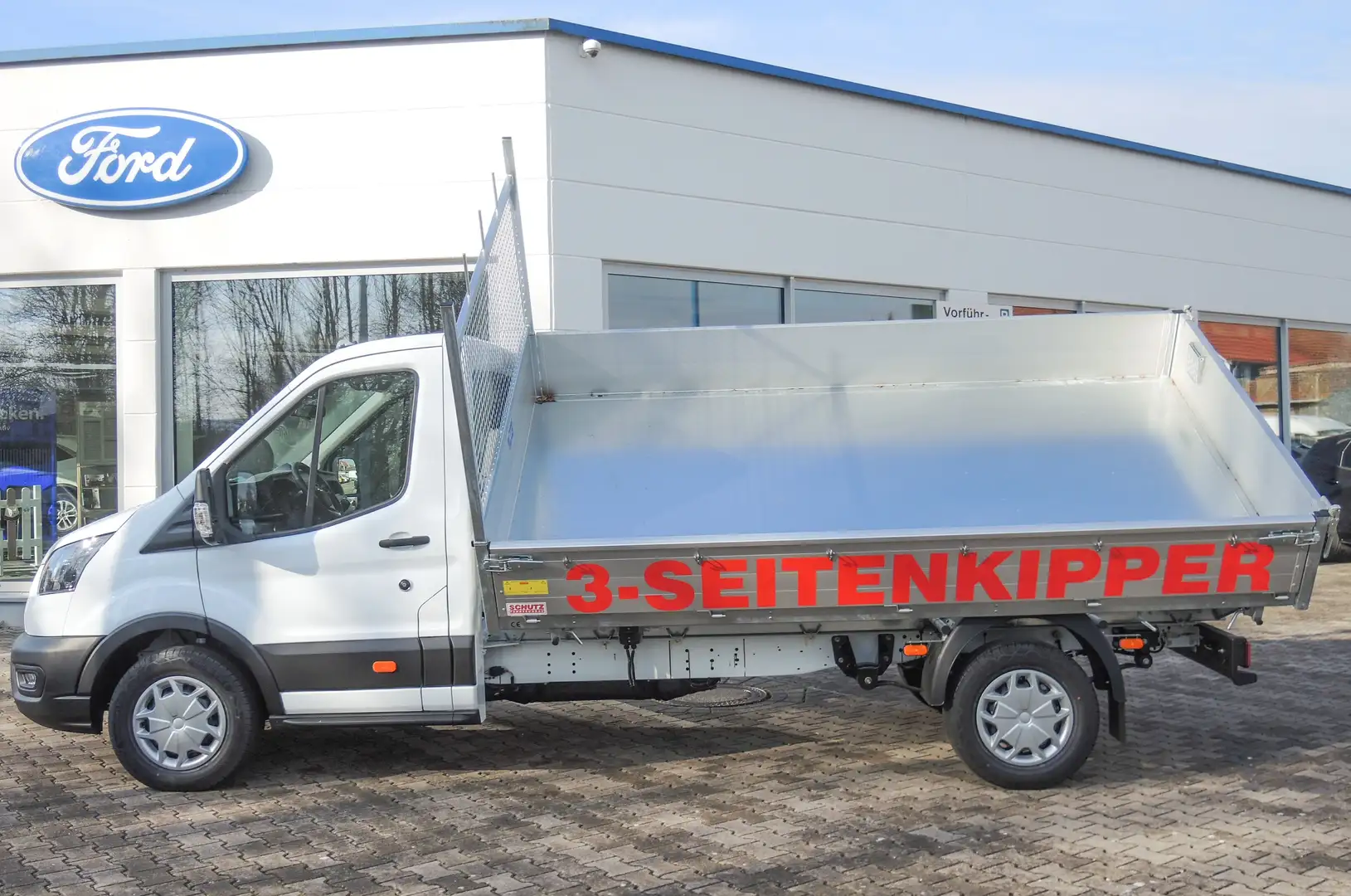 Ford Transit Einzelkabine Trend 350L3 3-Seitenkipper Weiß - 2