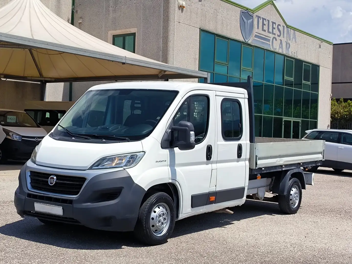 Fiat Ducato 2.3 mjt 7 POSTI D0PPIA CABINA Bianco - 2
