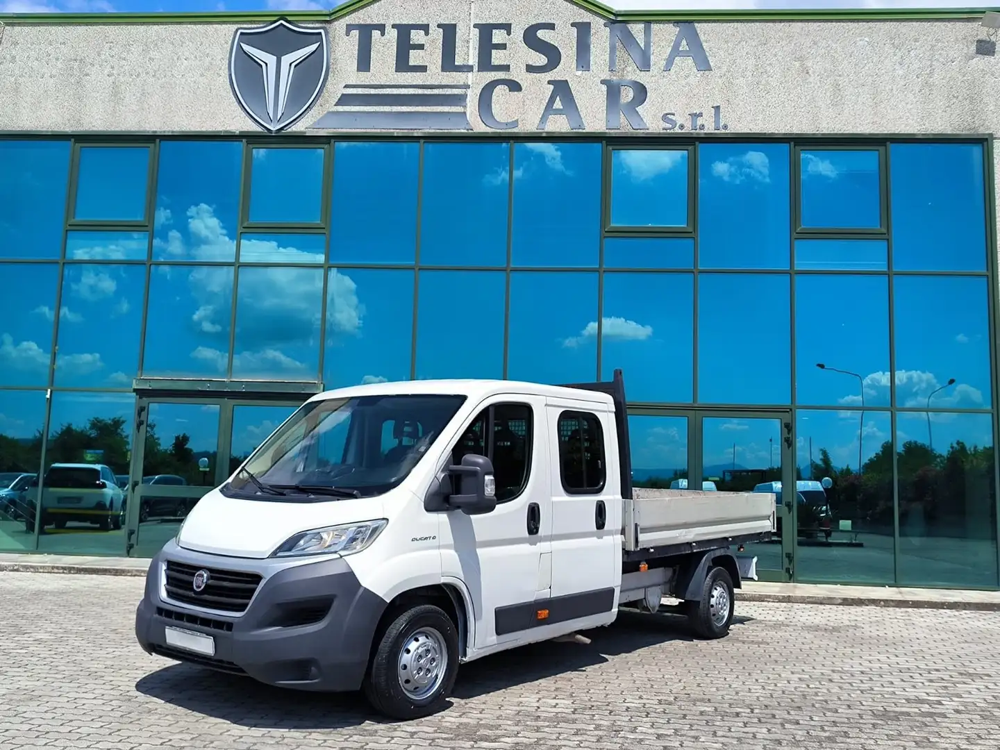 Fiat Ducato 2.3 mjt 7 POSTI D0PPIA CABINA Bianco - 1