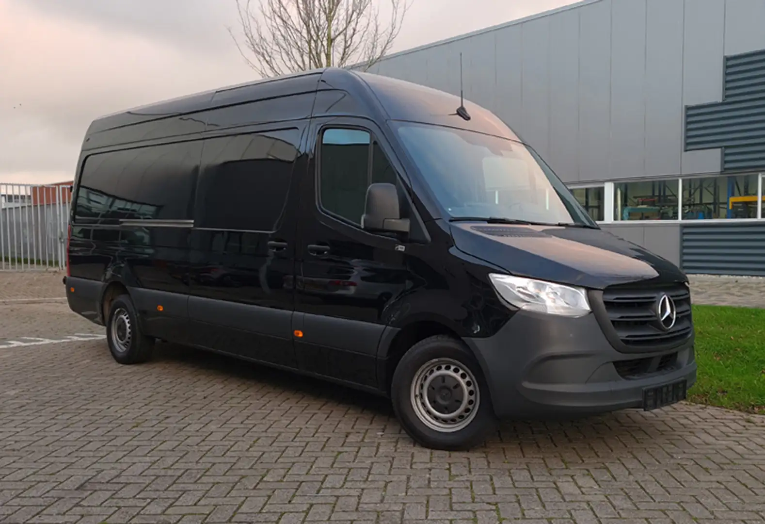 Mercedes-Benz Sprinter 316 CDI L4H2 Aut. *excl. BTW* Zwart - 1