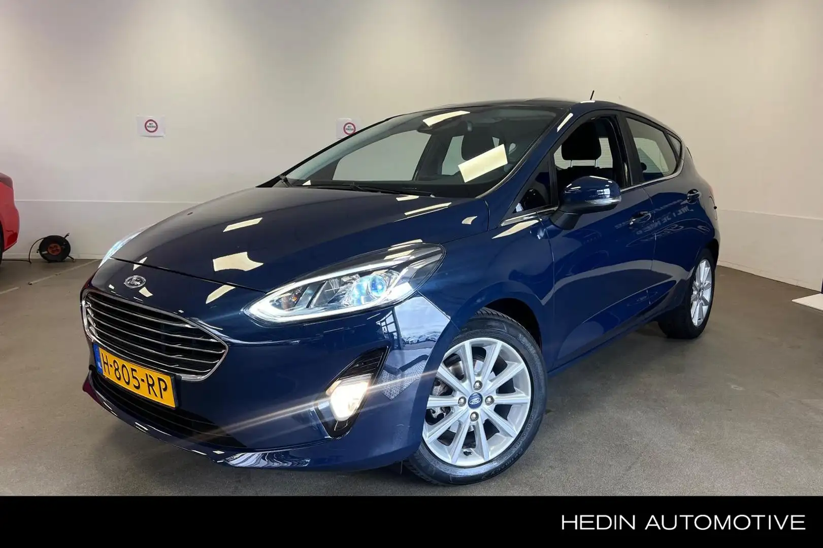 Ford Fiesta 1.0 EcoBoost Titanium | Automaat | 1 JR Bovag Gara Blu/Azzurro - 1