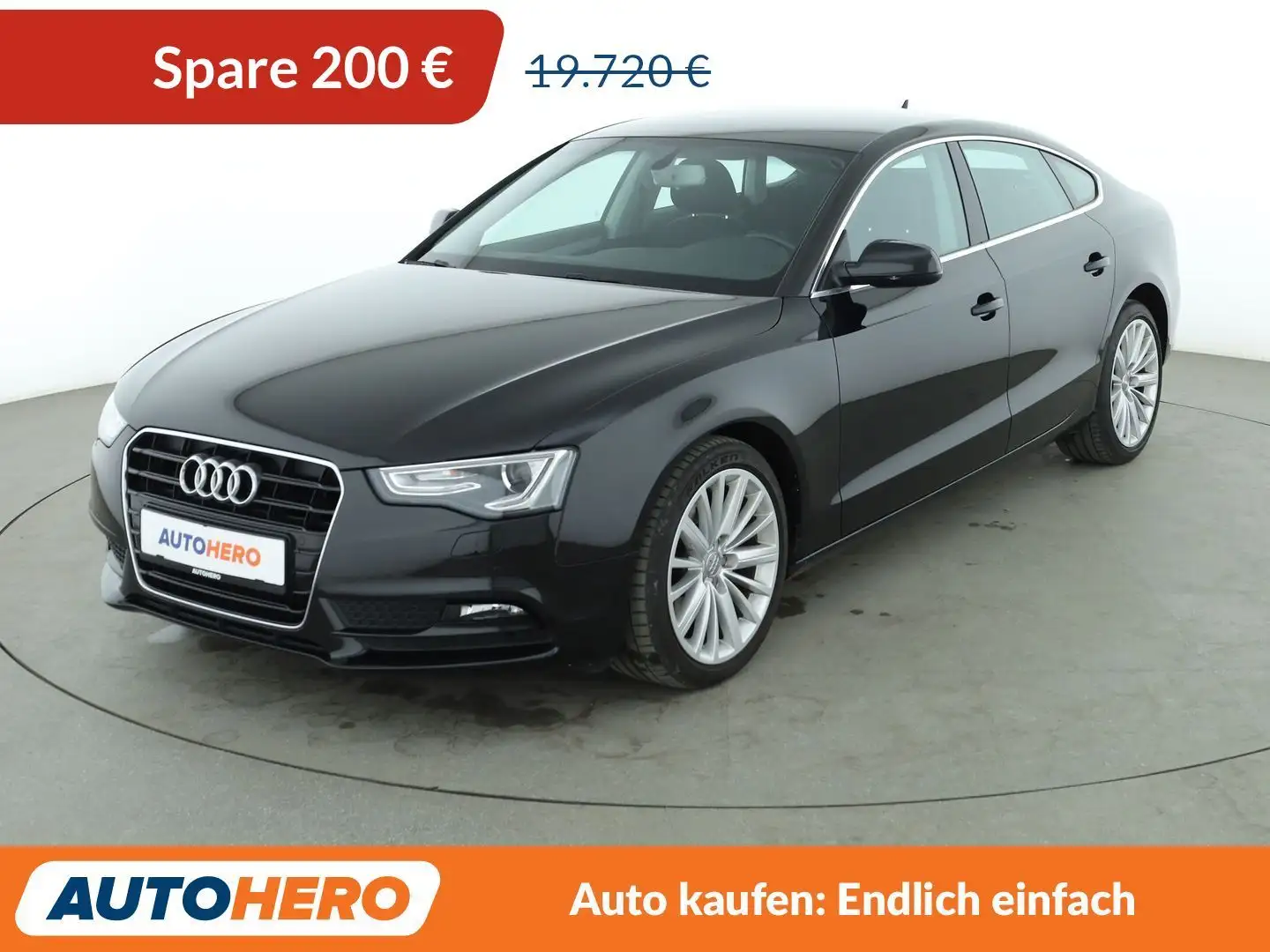 Audi A5 2.0 TDI Aut. *NAVI*BI-XENON*TEMPO*PDC* Schwarz - 1