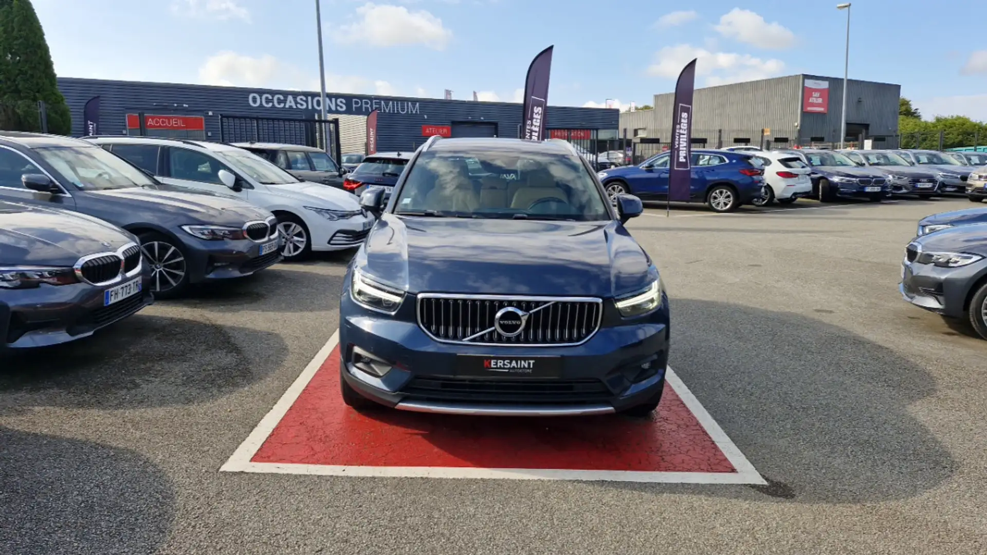 Volvo XC40 T5 AWD 247 CH GEARTRONIC 8 INSCRIPTION Bleu - 2