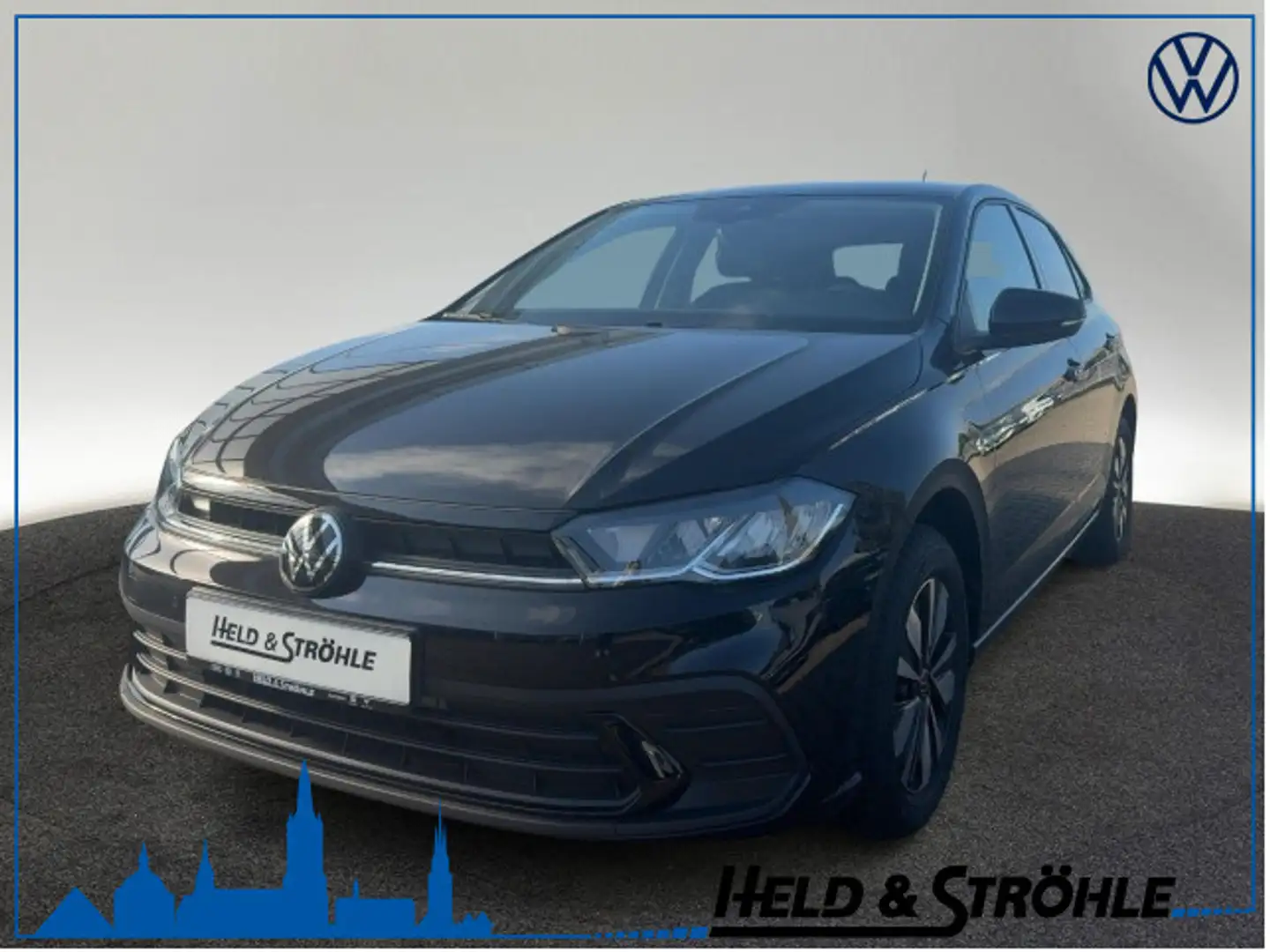 Volkswagen Polo GOAL 1,0l SHZ Front+Lane Assist Noir - 1