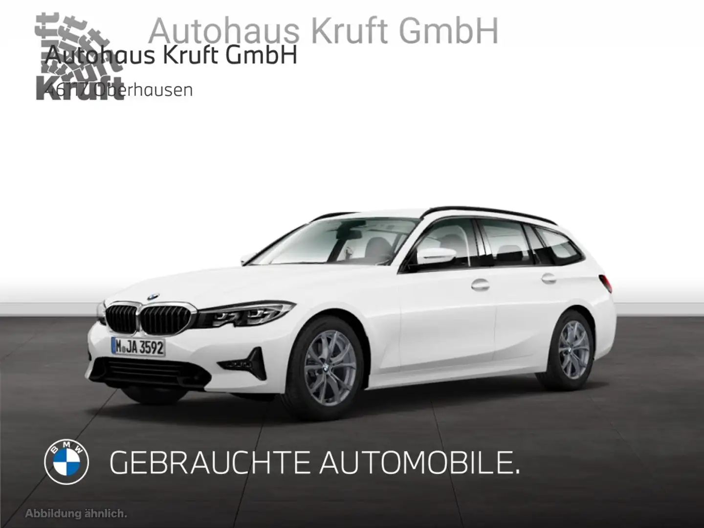 BMW 318 d AUTOM+LCPROF+AHK+SPORTSITZE+SHZ Blanco - 2