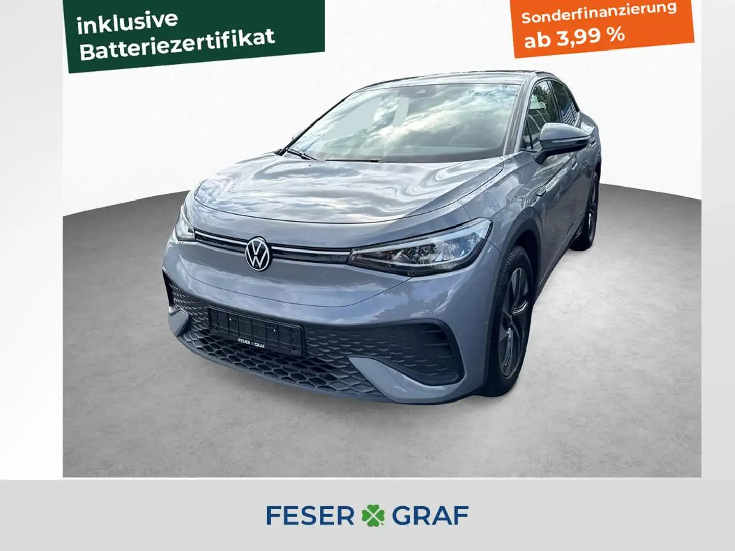 Volkswagen ID.5 Pro 128kW 1-Gang Automatik KAMERA NAVI 19LM Grau - 1