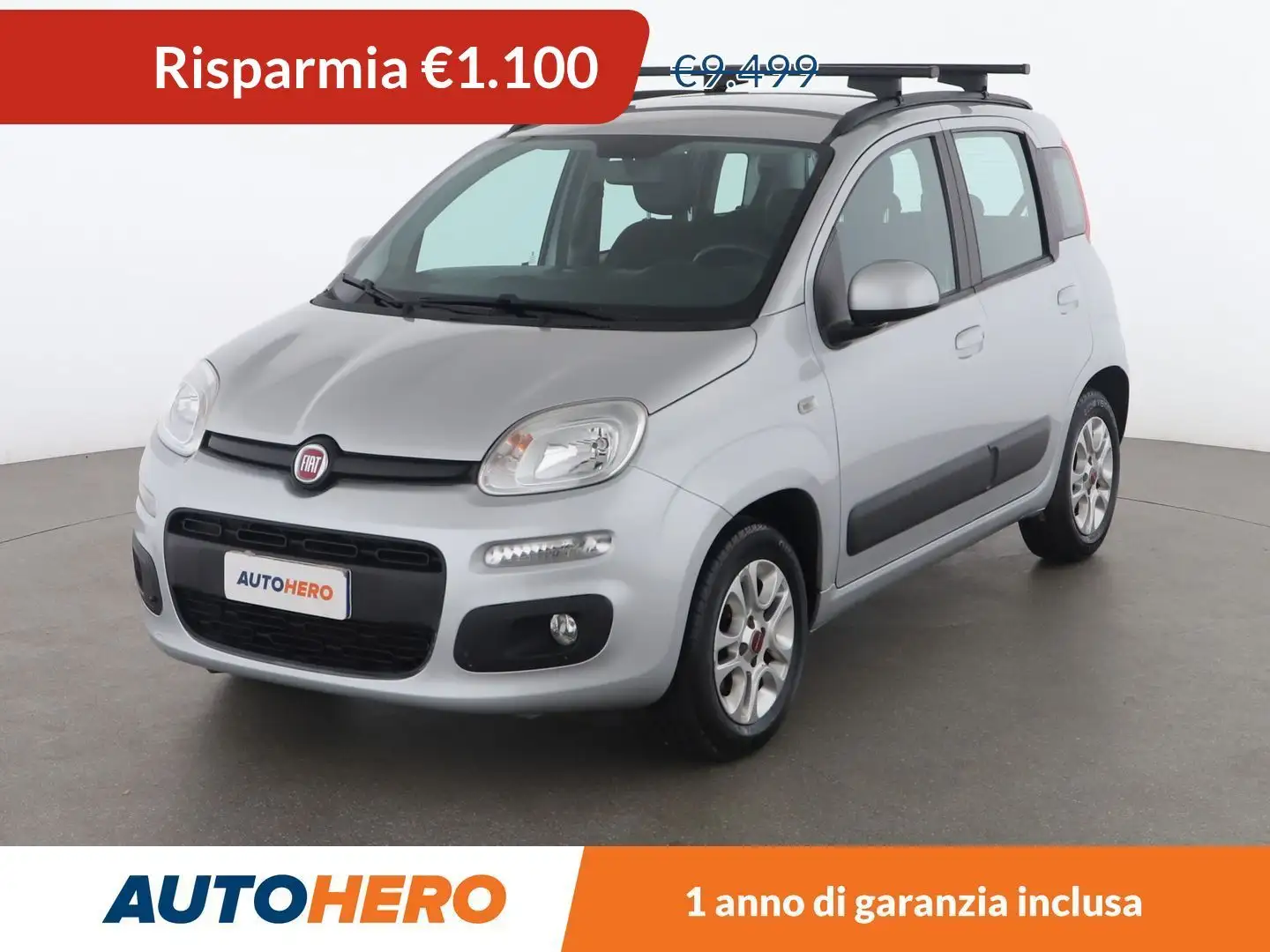 Fiat Panda 1.2 Lounge Grigio - 1