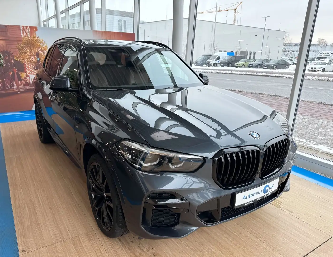 BMW X5 xDrive40d M Sport Pano Head-Up Memory ACC LED Gris - 2