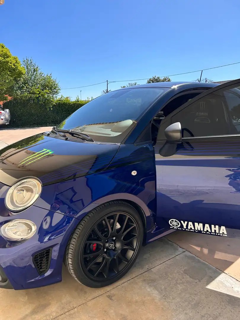 Abarth 595 Turismo Monster energy yamaha Niebieski - 2