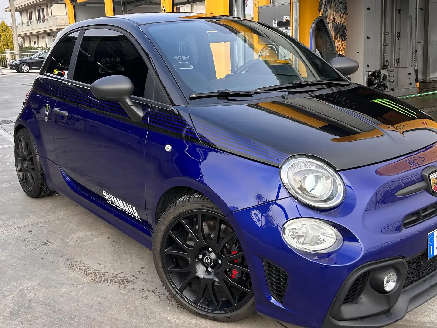 Abarth 595 Turismo Monster energy yamaha Niebieski - 1