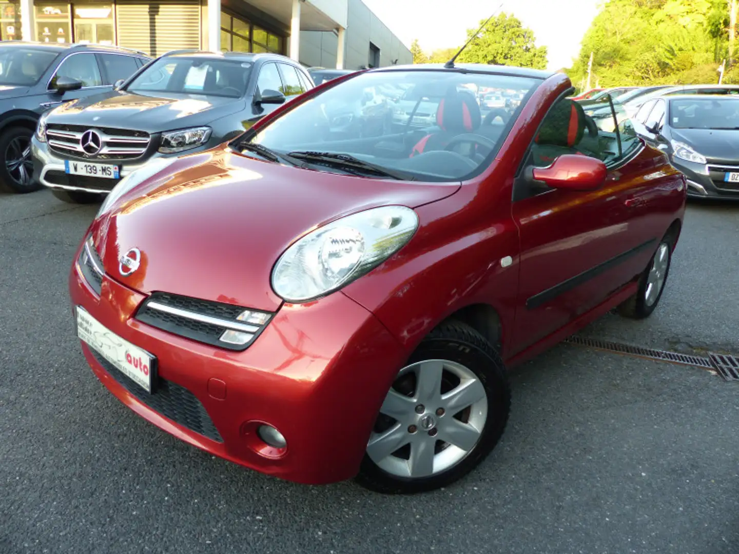 Nissan Micra 1.6 110CH SPICY BVA Rouge - 1