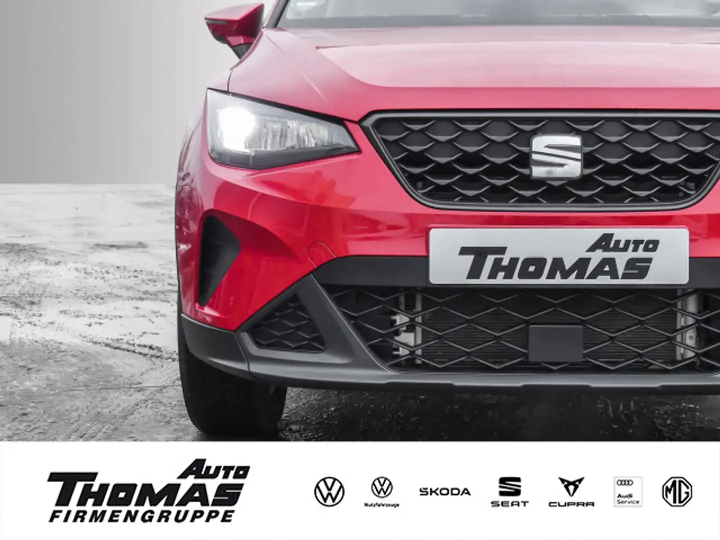 SEAT Arona Style Edition 1.0 TSI PDC+FULL LINK Rot - 1