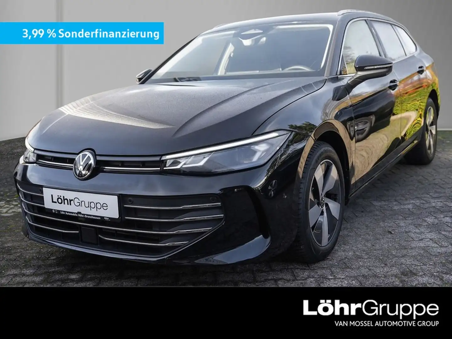Volkswagen Passat Variant 1,5 eTSI Business,AHK,ACC,Navi,LED Sitz/Lenkrad... Schwarz - 1