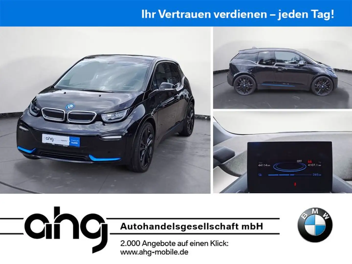 BMW i3 s (120 Ah) Navi Business Klimaaut. PDC Schwarz - 1