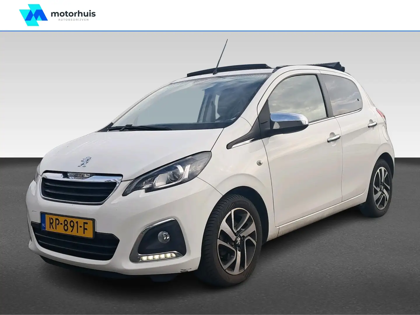 Peugeot 108 1.0 e-VTi ALLURE TOP! 5DRS SCHUIFDAK CAMERA ECC Bianco - 1