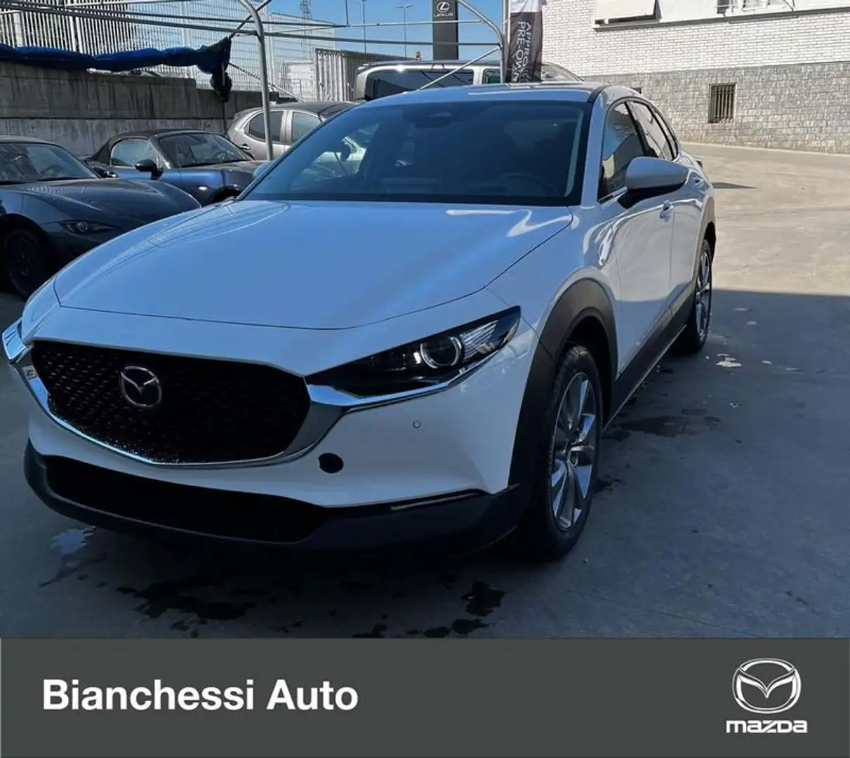 Mazda CX-30 2.0L e-Skyactiv-G M Hybrid 2WD Exclusive Line Blanco - 1
