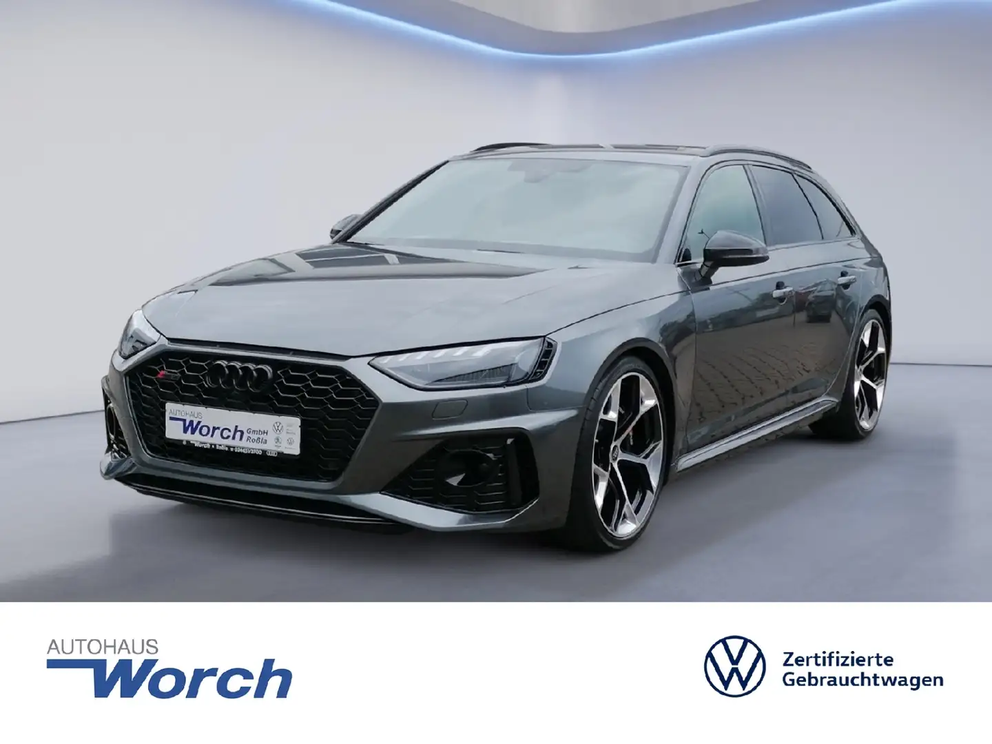 Audi RS4 competition Schalensitz+Pano+AHK+290km/h+B&O Grey - 1