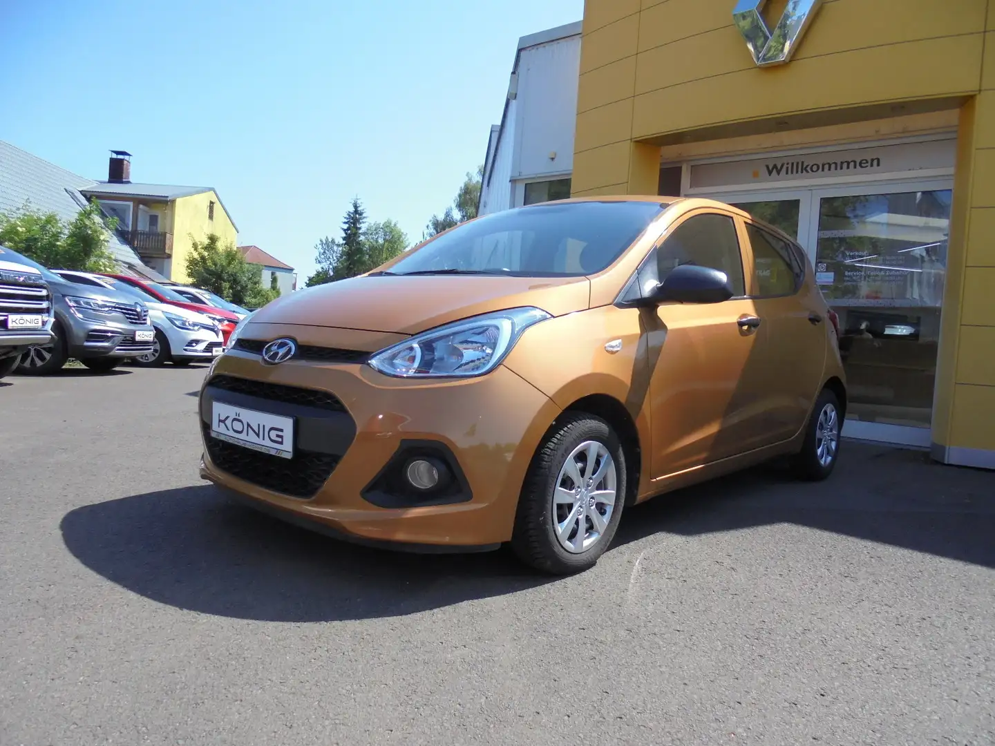 Hyundai i10 1.0 Klimaautomatik/Radio-CD Orange - 1