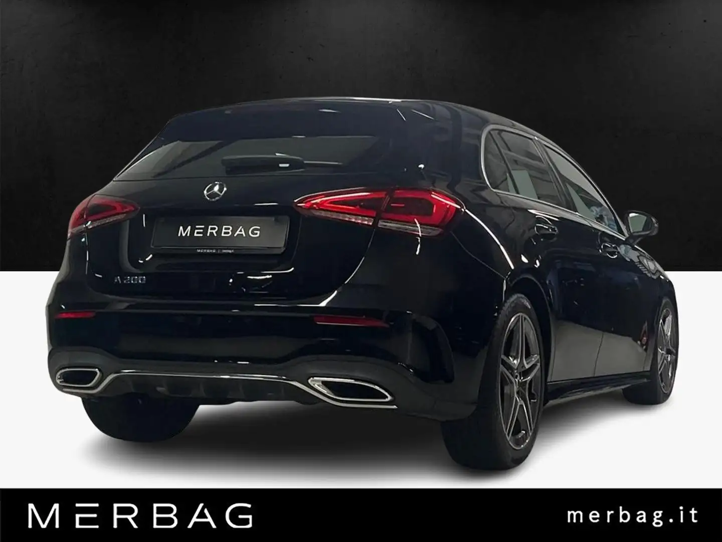 Mercedes-Benz A 200 automatic Premium Zwart - 2