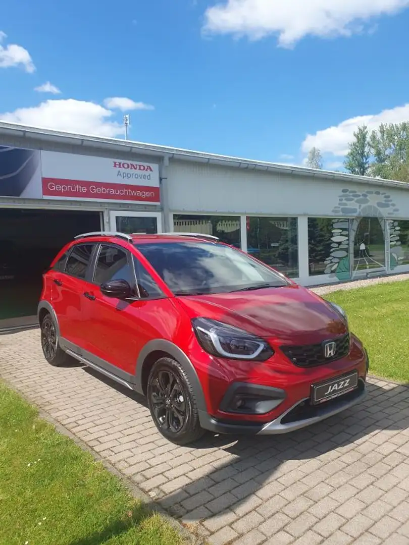 Honda Jazz e:HEV 1.5 i-MMD Hybrid Crosstar Advance Červená - 2