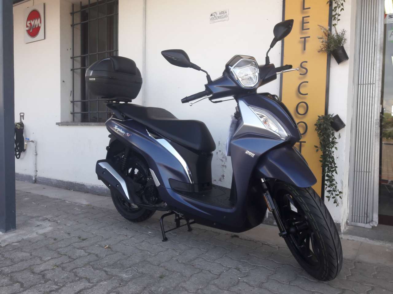 SYM Symphony 50 Symphony ST 50  EURO5 BLU ATLANTIC