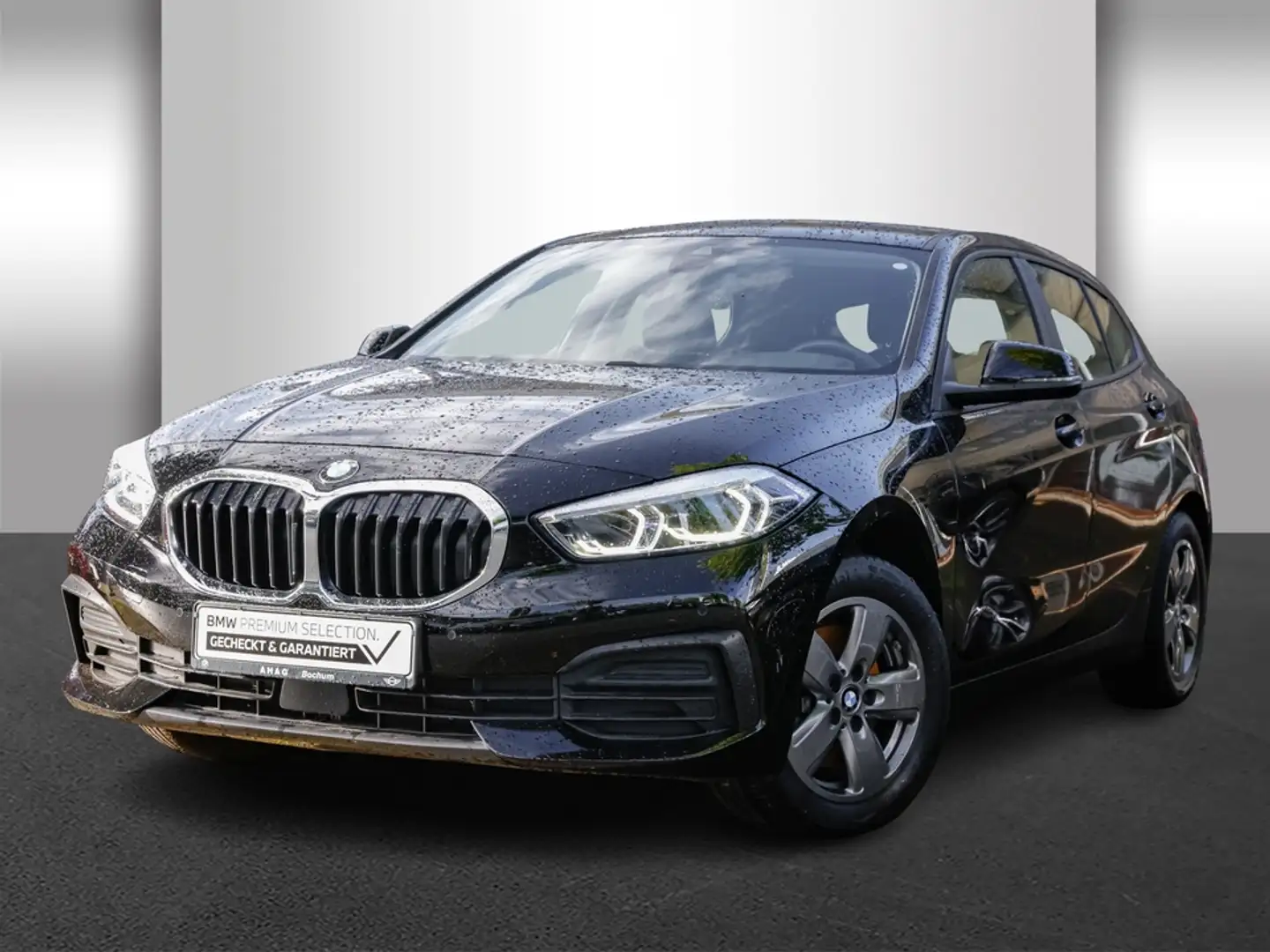 BMW 118 i Advantage PDC Sitzhzg. Vorn Lederlenkrad Schwarz - 2