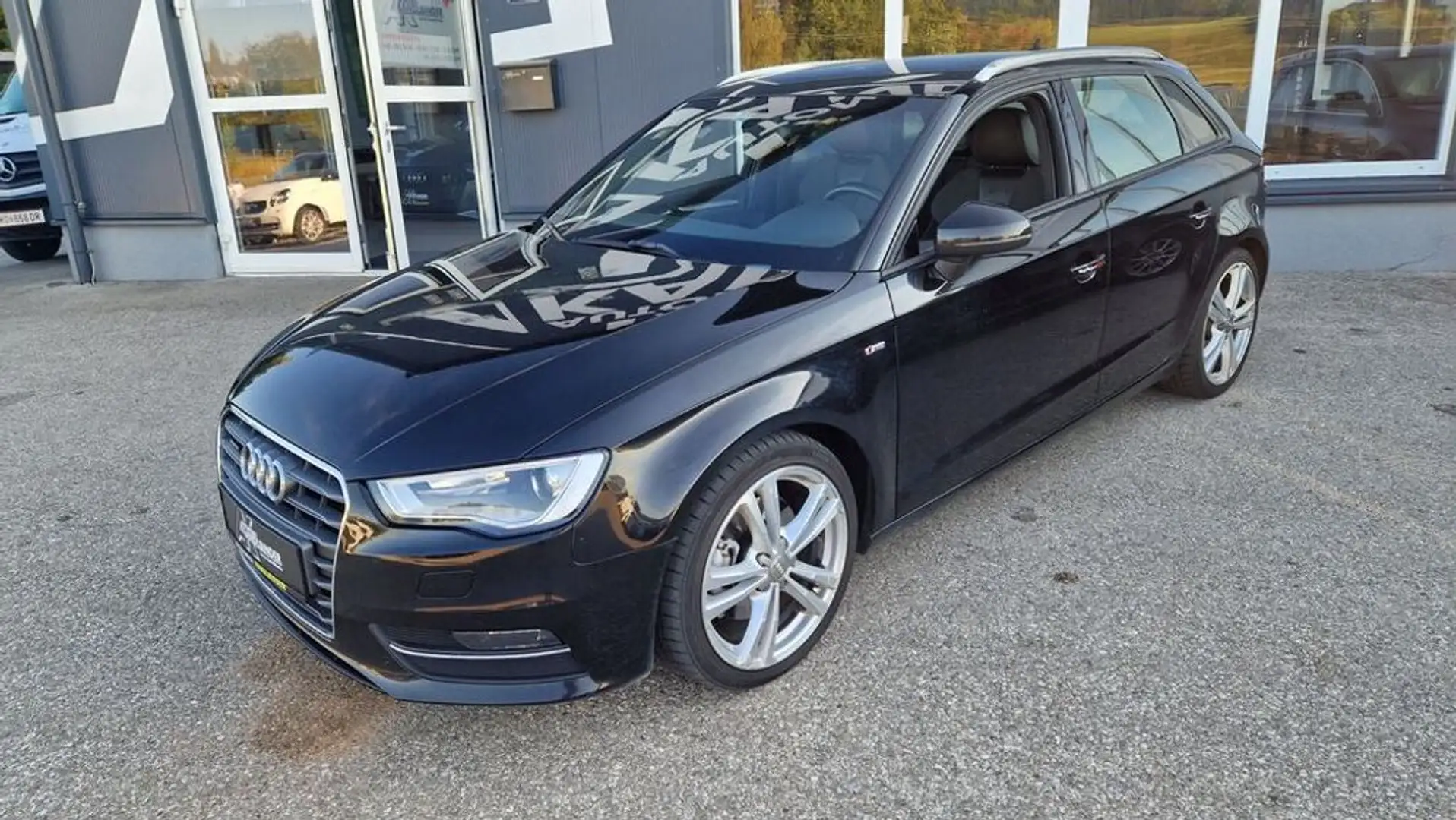 Audi A3 SB TDI Quattro S-Line S-Tronic Schwarz - 2