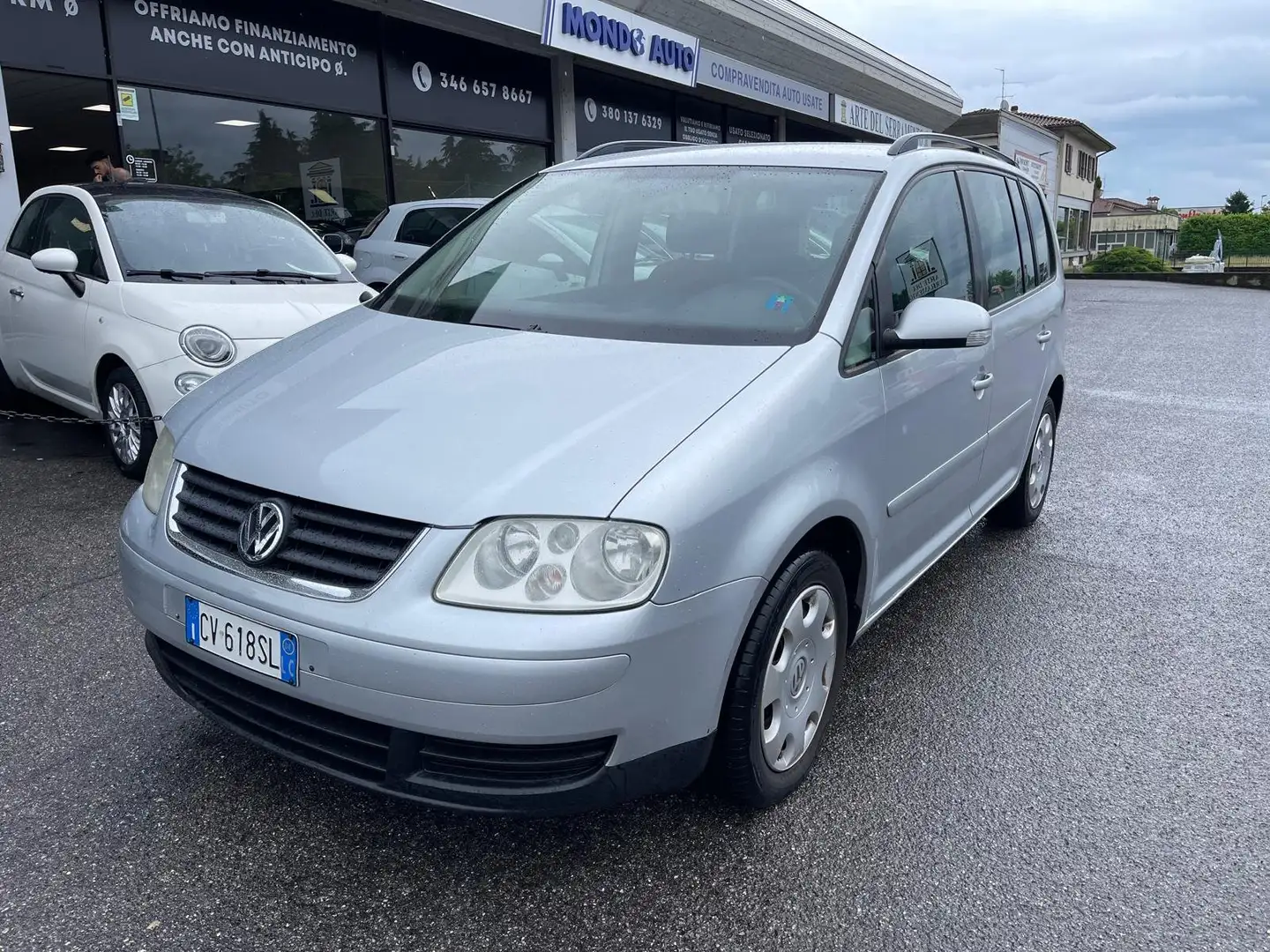 Volkswagen Touran 1.9 tdi Highline 105cv 7 POSTI Argento - 1