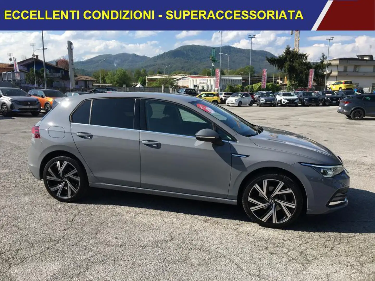 Volkswagen Golf 1.5 TSI EVO ACT Style 1 PROPRIETARIO Grigio - 2