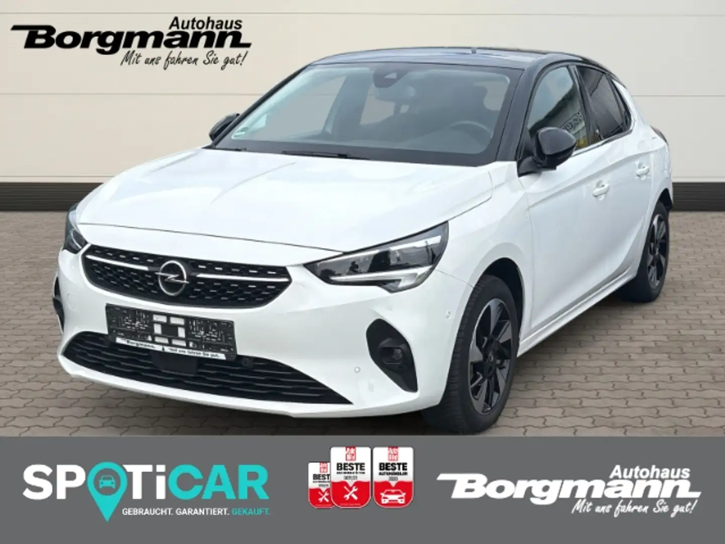 Opel Corsa-e F Elegance Elektro Wärmepumpe - LED - Keyless Go Weiß - 1