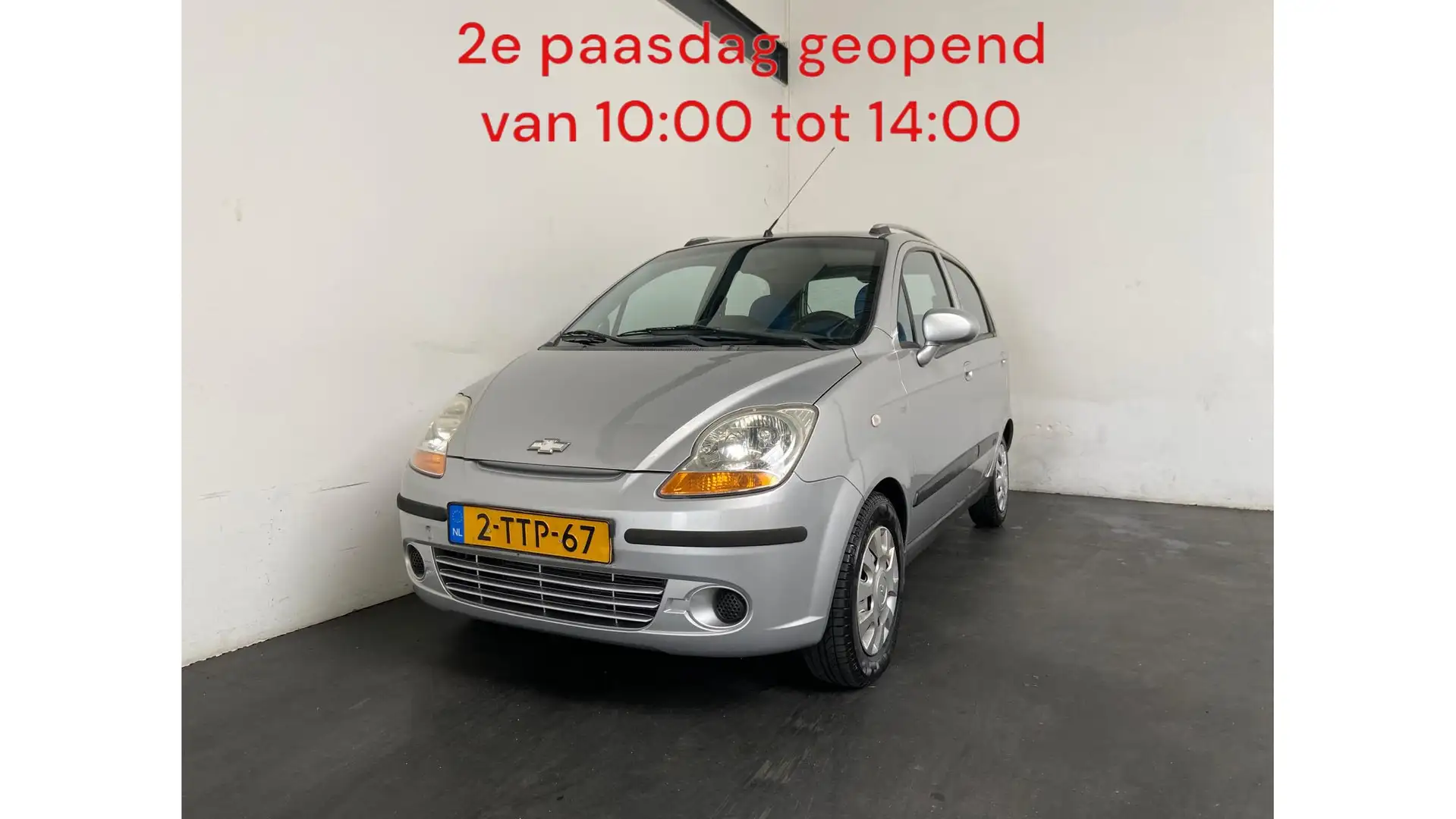 Chevrolet Matiz 1.0 Airco! Stuurbekrachtiging. APK 02-2027! Grau - 1