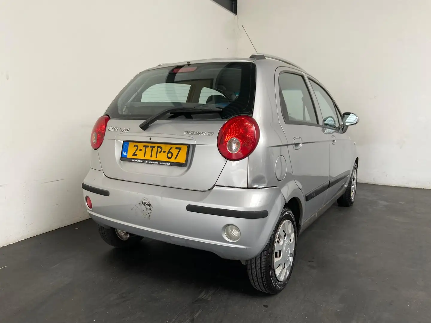 Chevrolet Matiz 1.0 Airco! Stuurbekrachtiging. APK 02-2027! Grau - 2