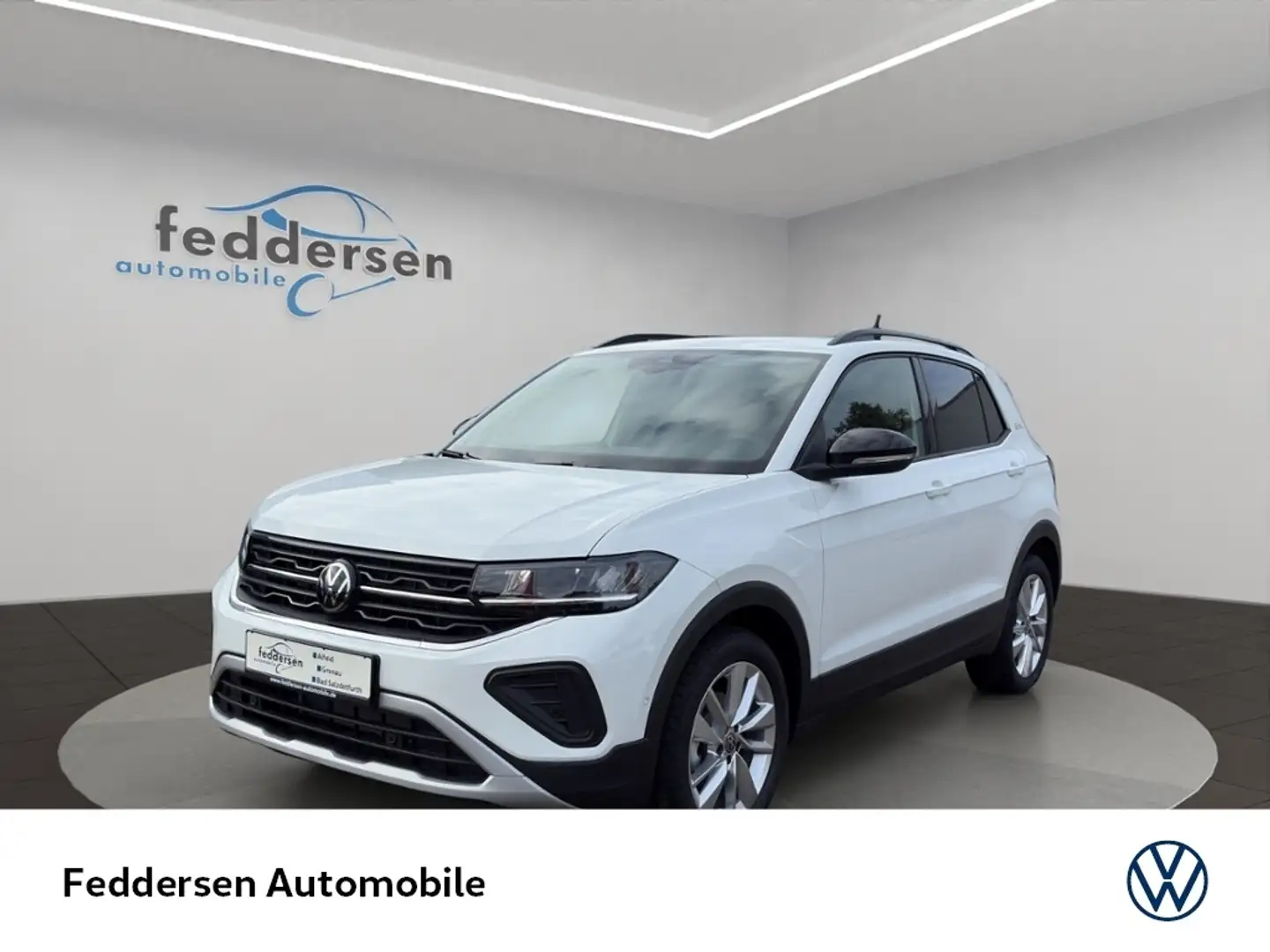 Volkswagen T-Cross Goal 1.0 TSI ACC Navi Sitzheizung Rückfahrkamera Weiß - 1