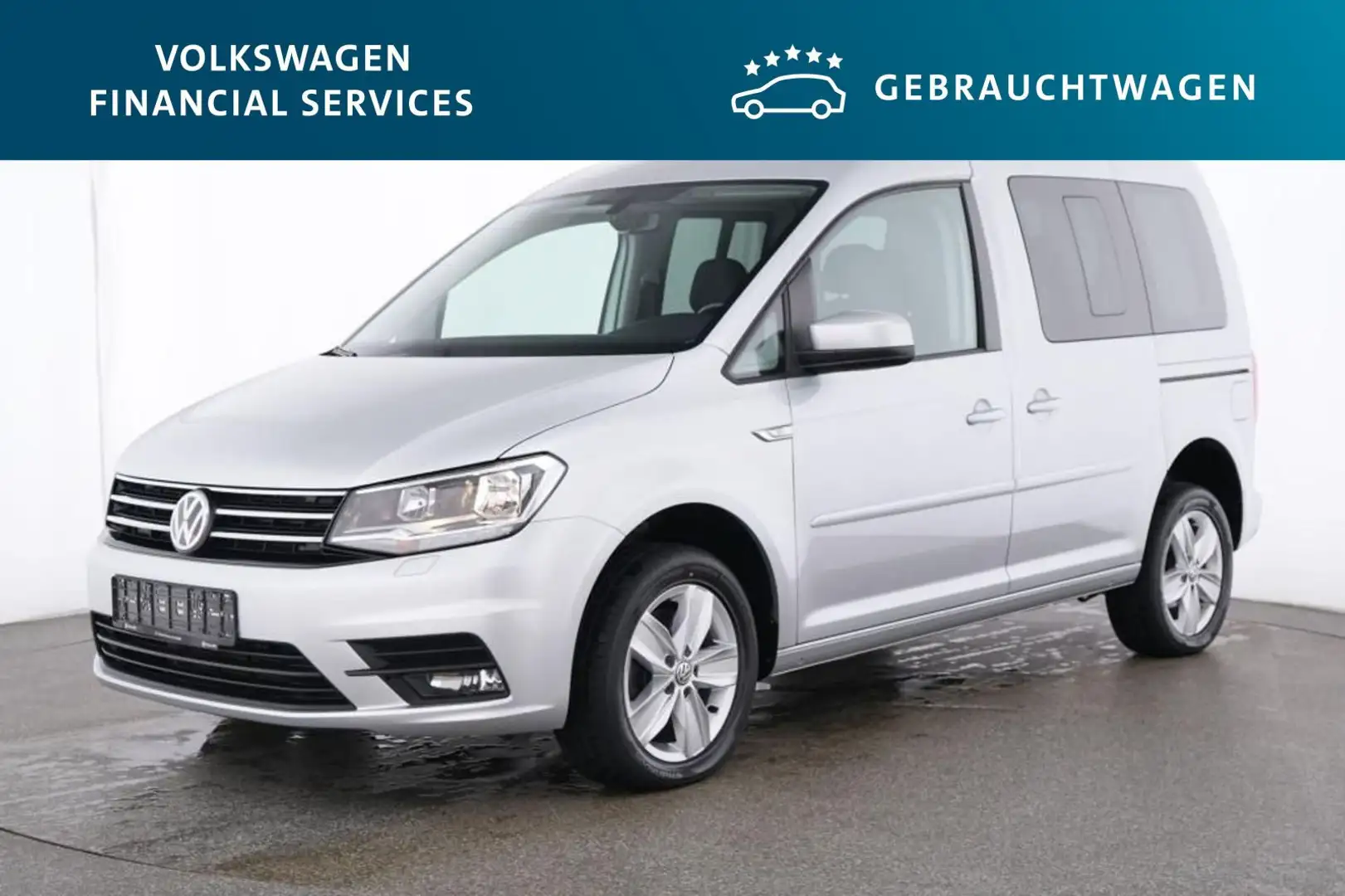 Volkswagen Caddy Comfortline 4Motion 2.0 TDI BlueMoti Argent - 1