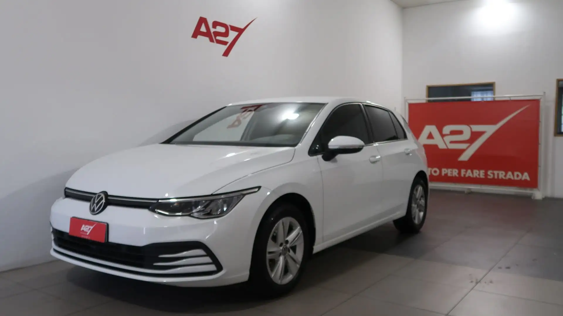 Volkswagen Golf Golf 1.0 TSI EVO Life #CARPLAY #SENSORI DI PARCHE Wit - 1