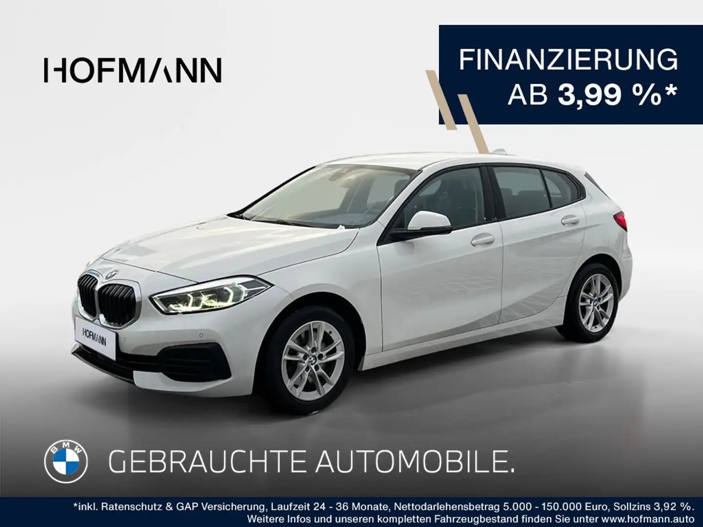 BMW 118 Advantage Weiß - 1