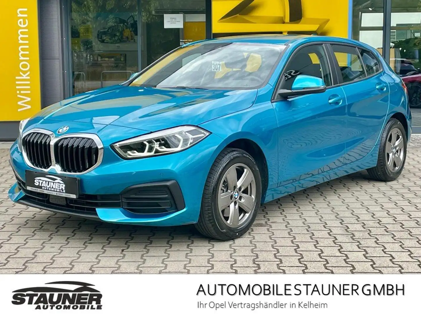 BMW 118 i Advantage *LED*SHZ*LHZ*NAVIGATION*2xKLIMA* Blau - 1