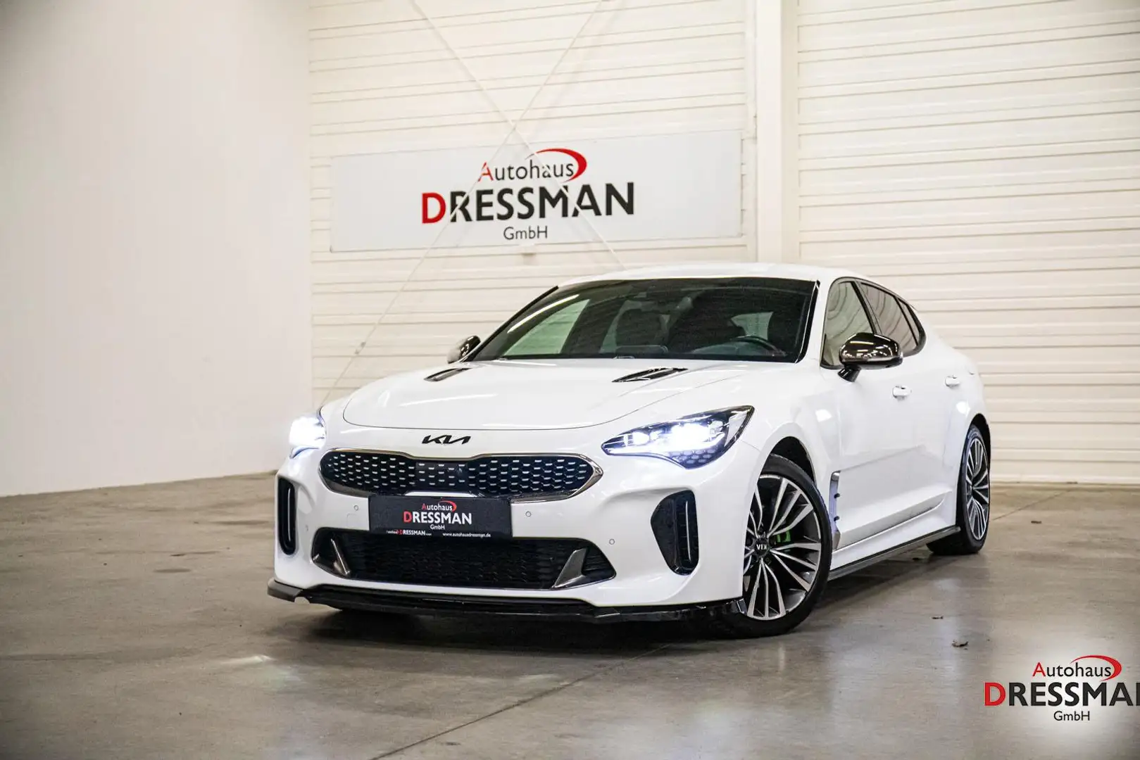 Kia Stinger GT-Line HuD BI-LED 360° TEMPOMAT H/K Weiß - 1