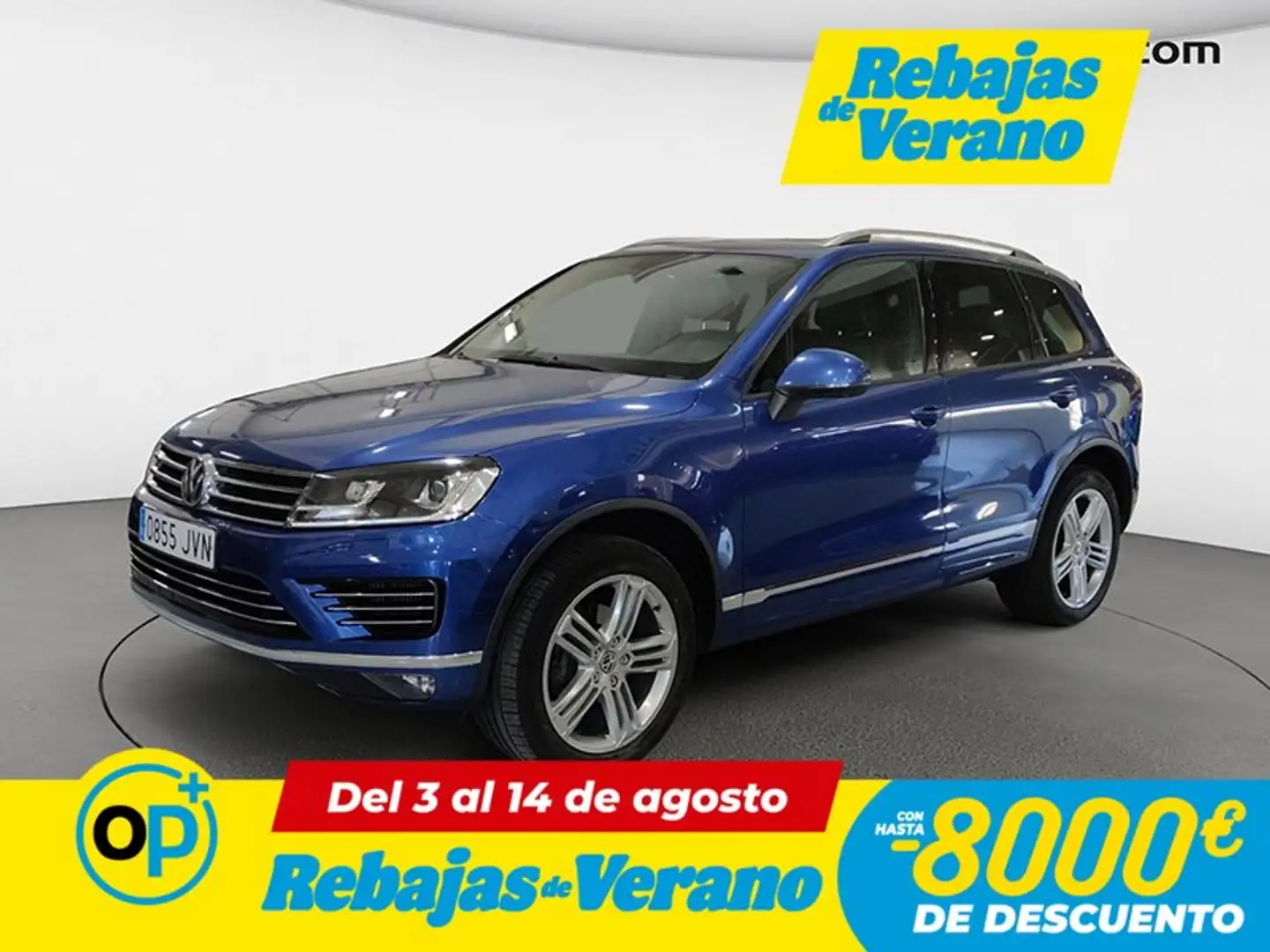 Volkswagen Touareg 3.0TDI V6 BMT R-Line 150kW Tiptronic Azul - 1