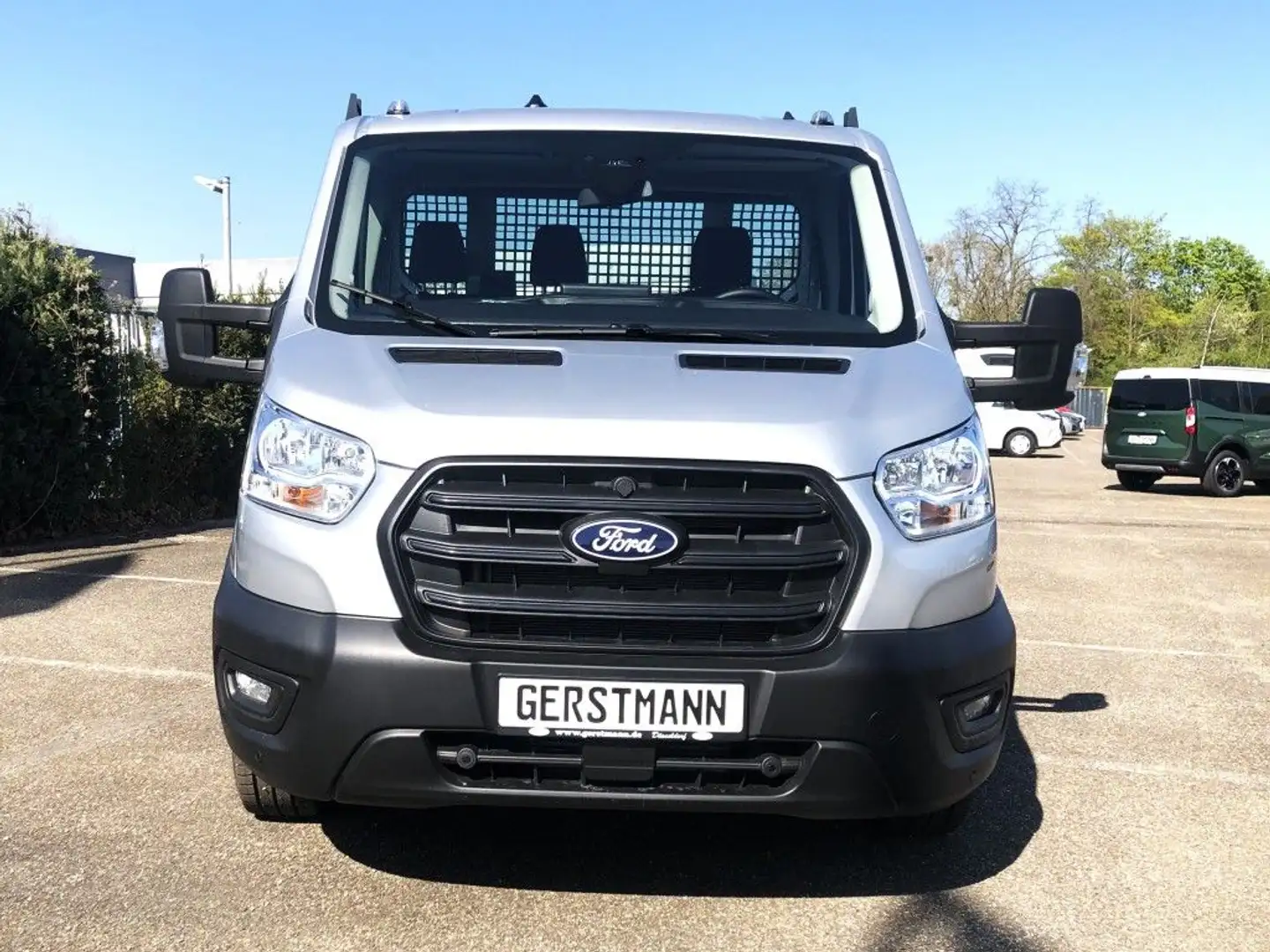 Ford 350 L3 Trend Pritsche AHK Zilver - 2