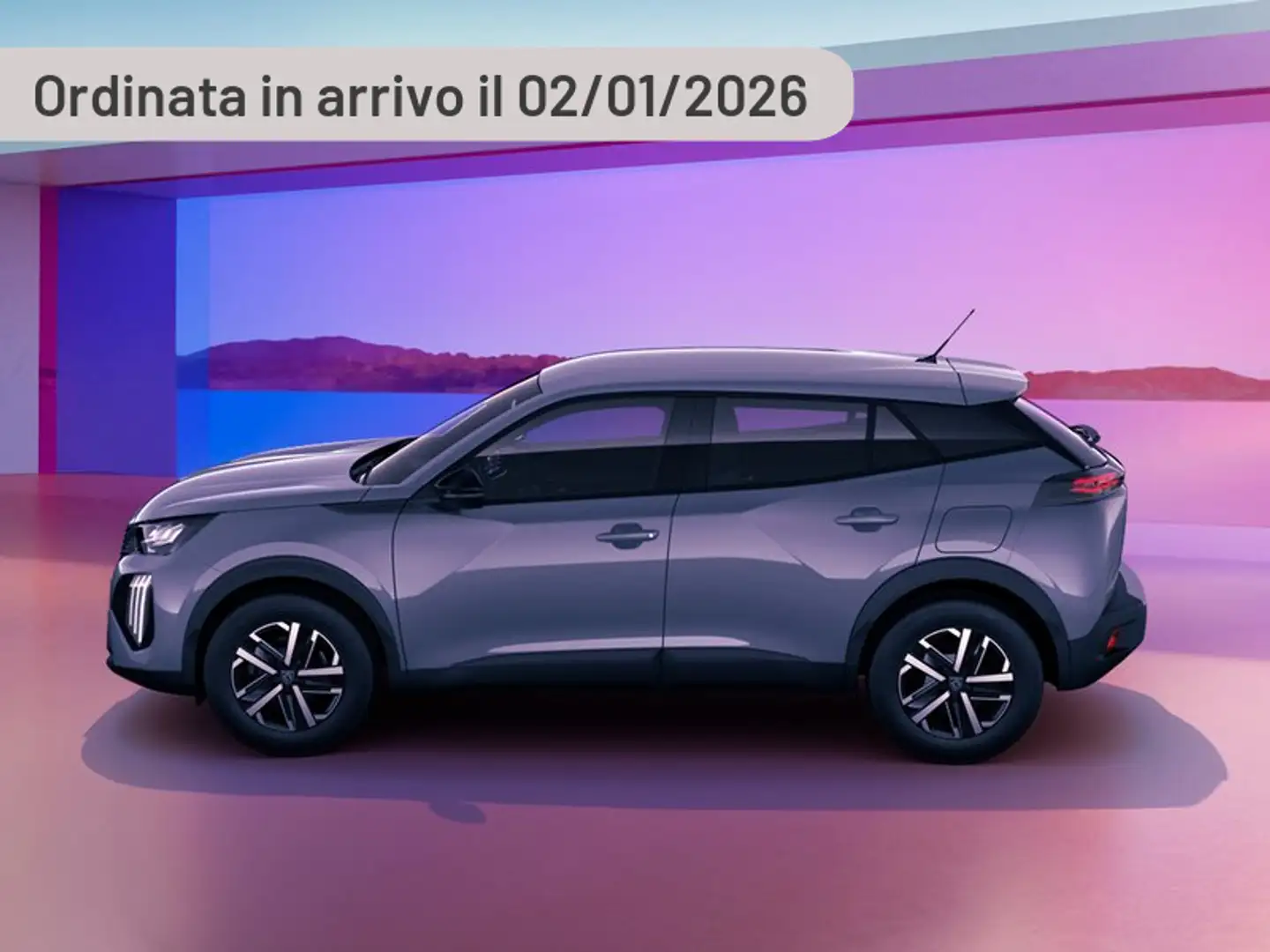 Peugeot 2008 Hybrid 145 e-DCS6 Allure Argento - 1