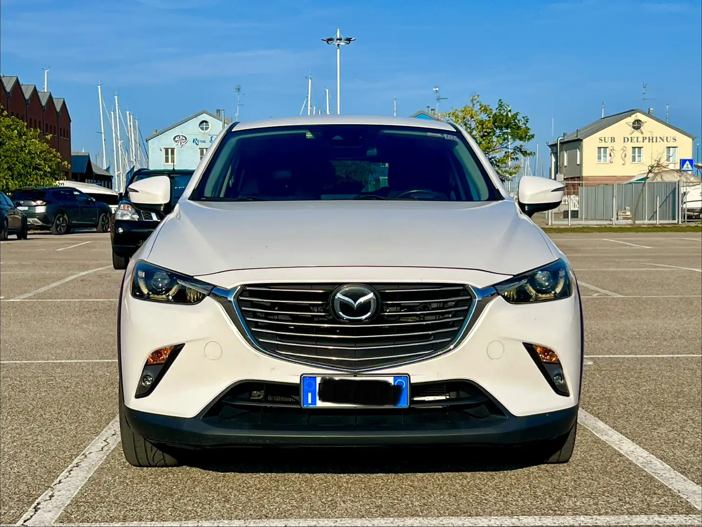Mazda CX-3 1.5d Exceed awd 105cv + gancio traino Bianco - 2