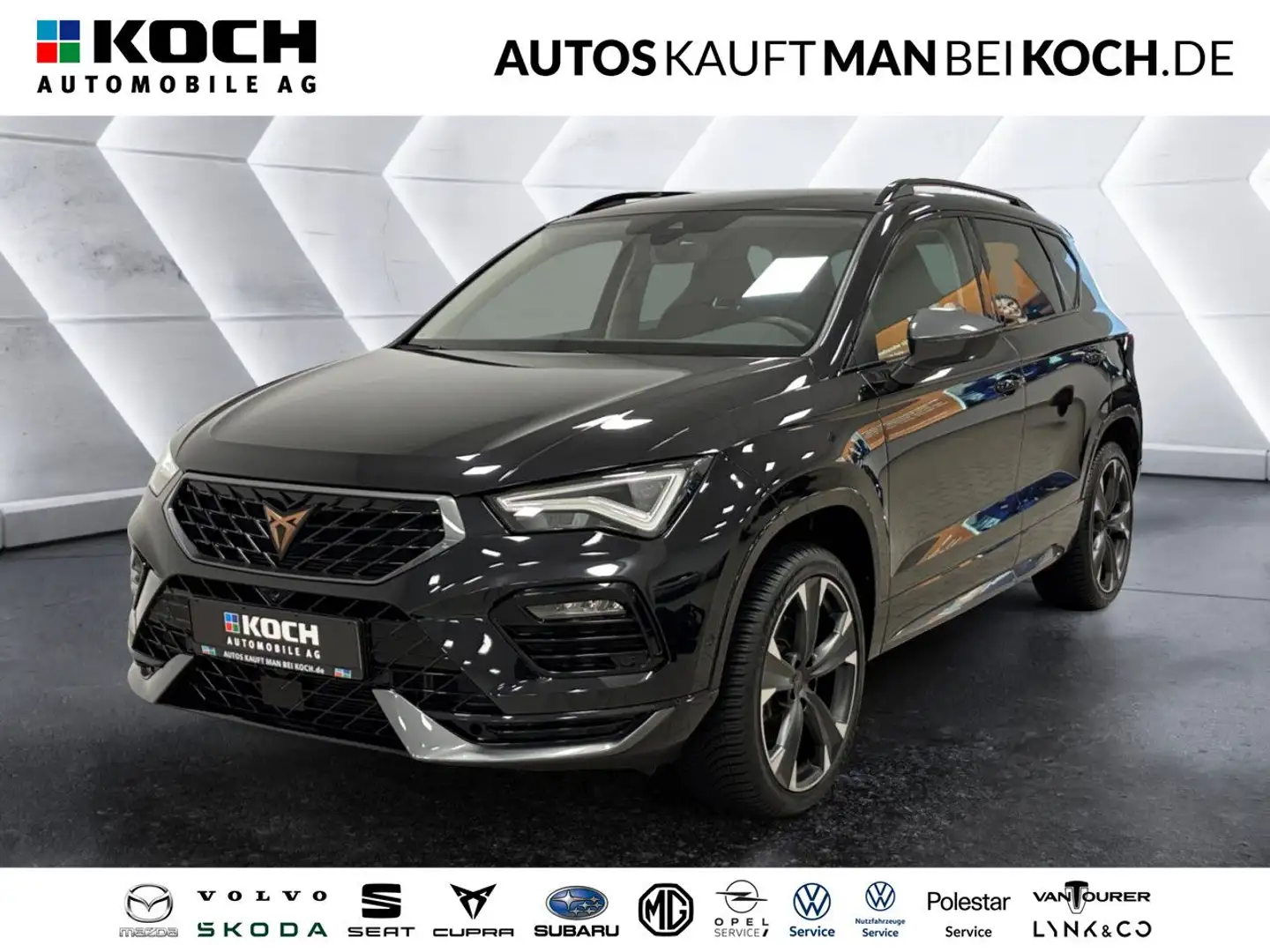 CUPRA Ateca 2.0 TSI 4Drive ALCANTARA NAVI LED ACC BEH LE Noir - 1