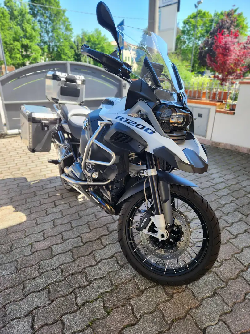 BMW R 1200 GS Adventure Blanc - 2