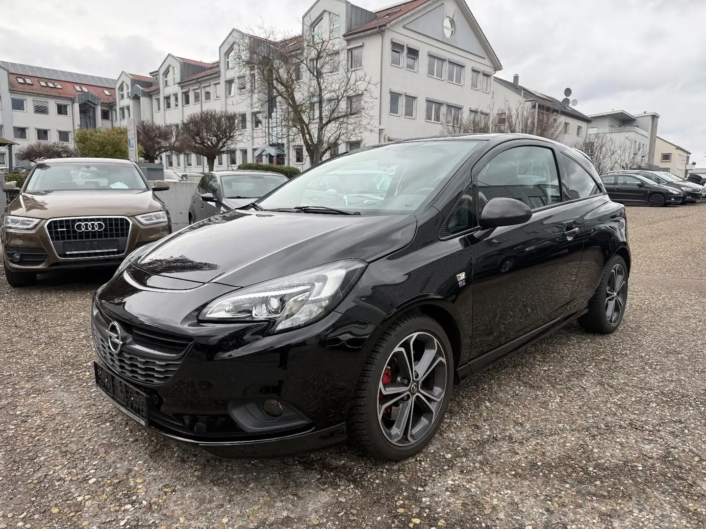 Opel Corsa E S ecoFlex*OPC Line*Recaro*SHZ*LHZ*Kamera Noir - 1