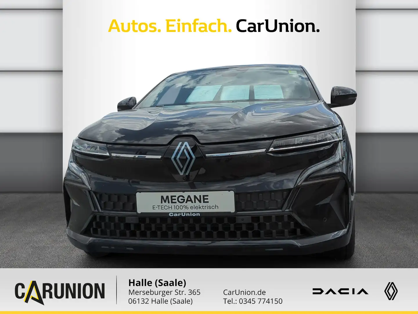 Renault Megane E-Tech 100% Techno BAFA inkl./ Gar.06/25 Schwarz - 2