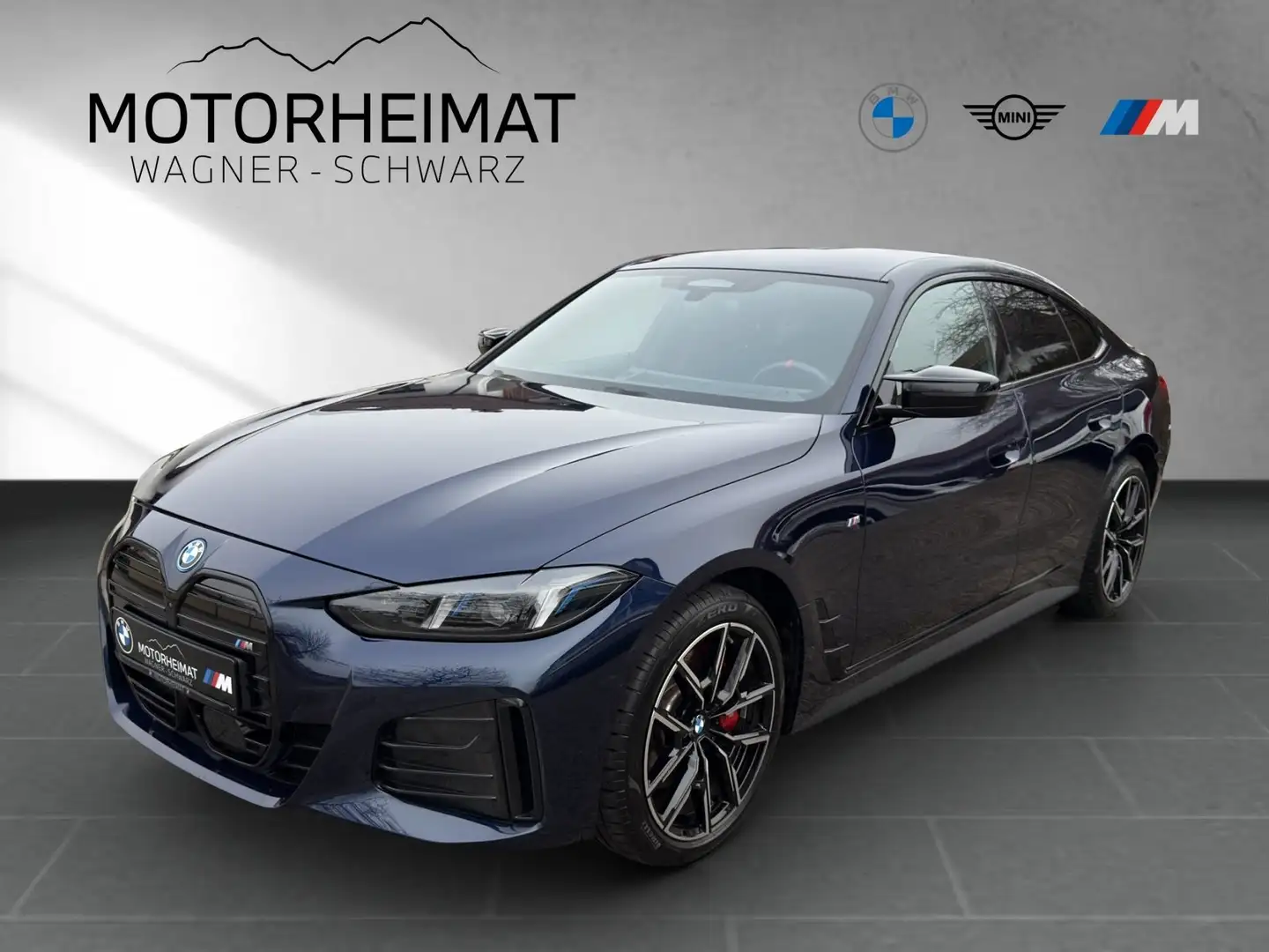 BMW i4 M50 xDrive Gran Coupé LCI M Sport Pro ACC 360° HUD Blau - 1