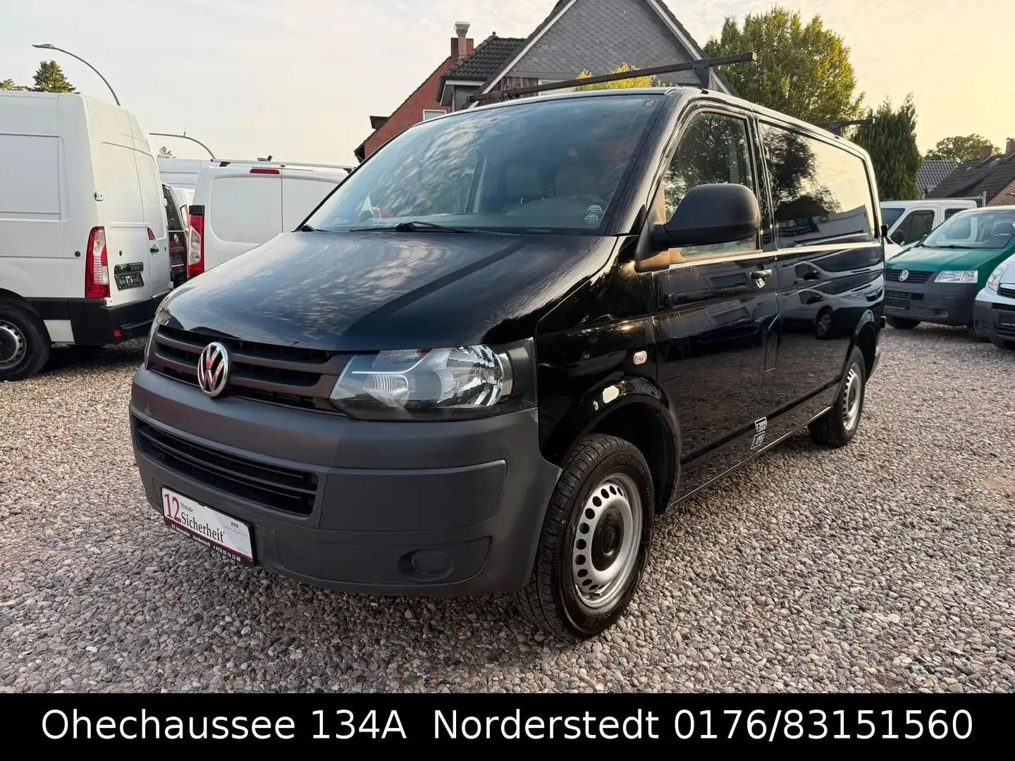 Volkswagen T5 Transporter Kasten  2.0 Klima 1 Hand Noir - 1