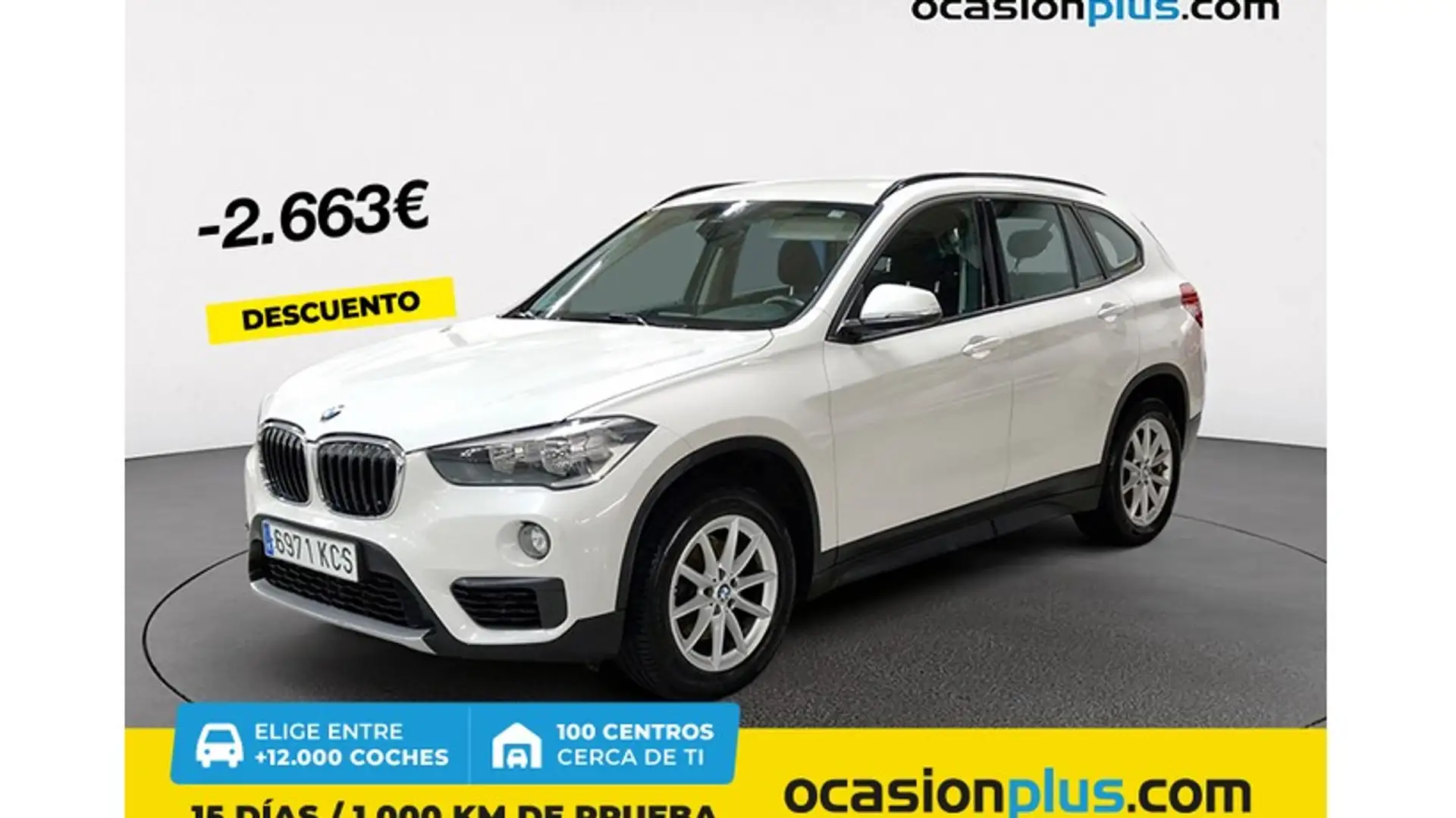 BMW X1 sDrive 18i Bianco - 1