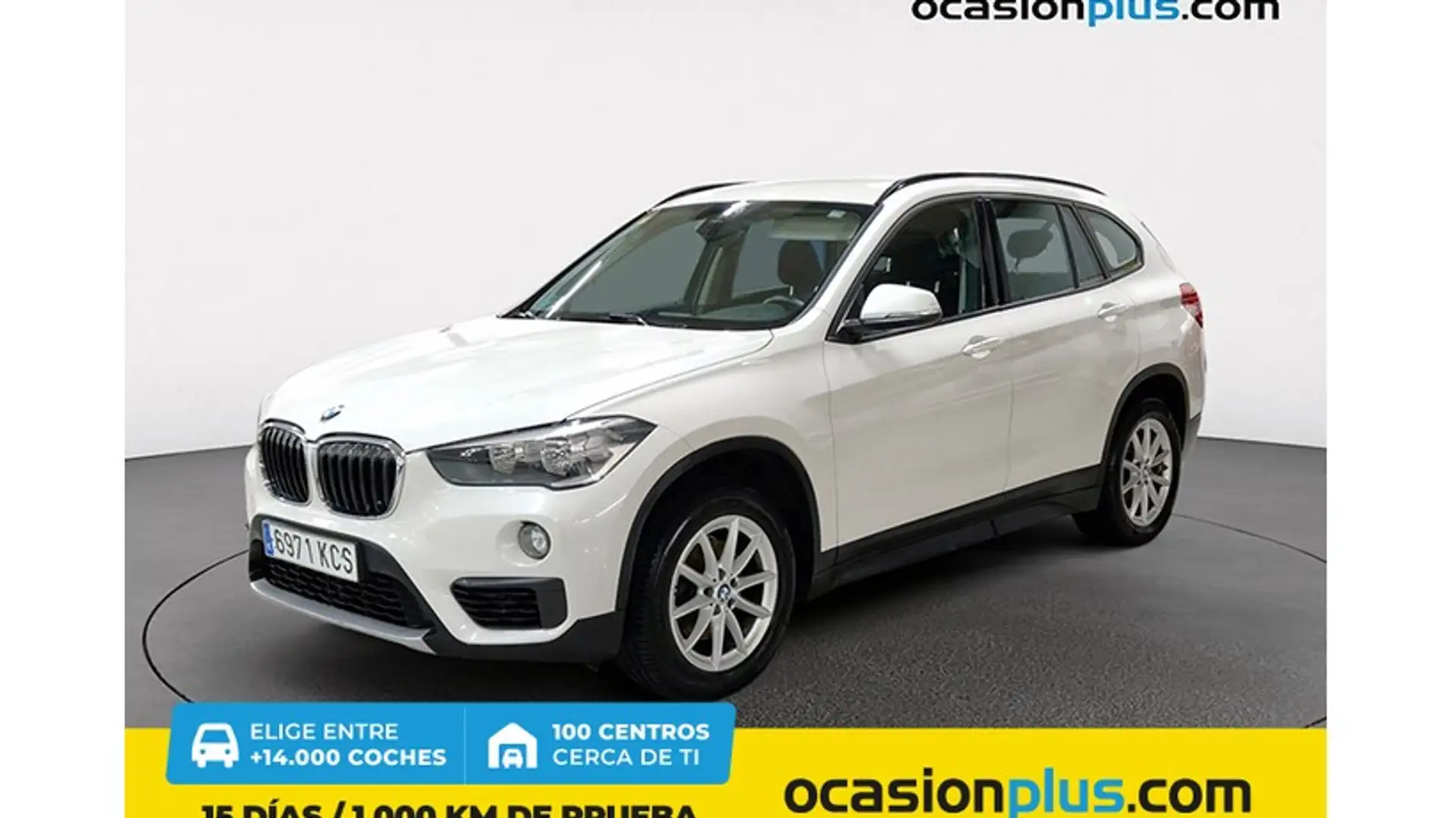 BMW X1 sDrive 18i Weiß - 1